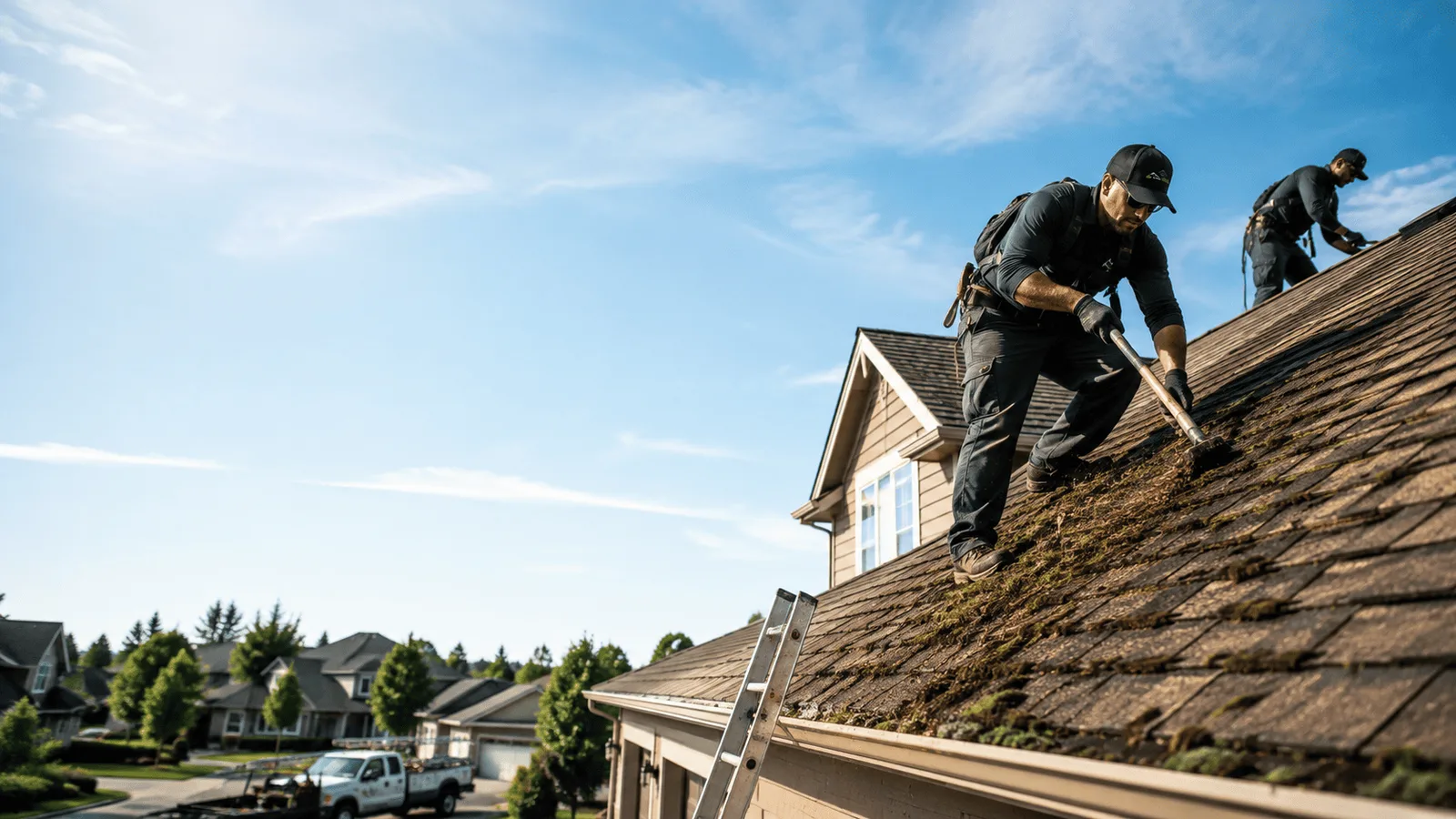 Roof Moss Removal in Fosters, AL near me